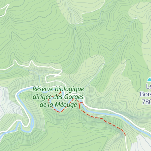 Map of Le Banc du Bouc