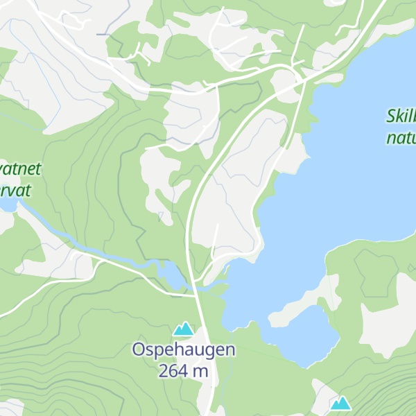 Map of Årehaugen