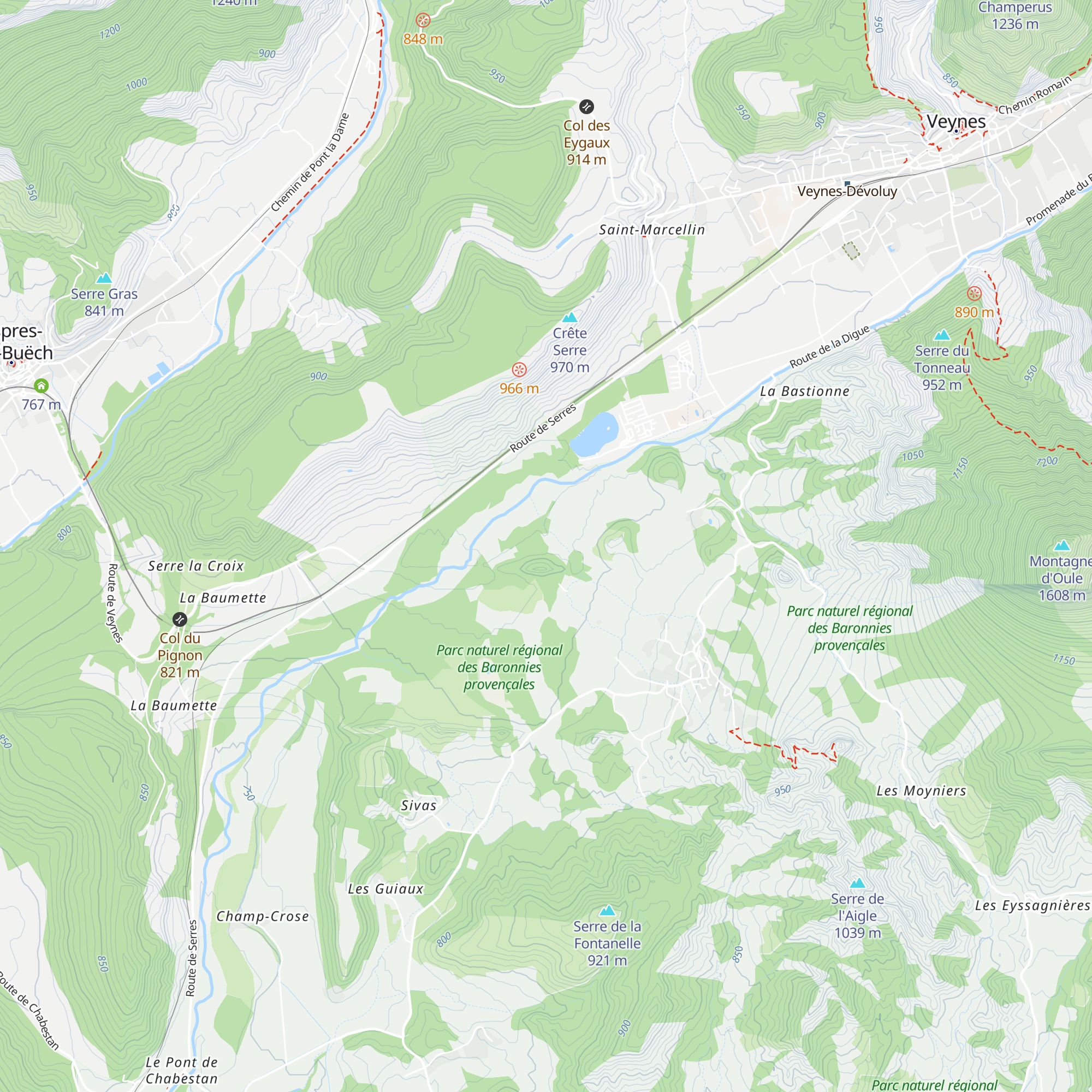 Cabane des Addoux map