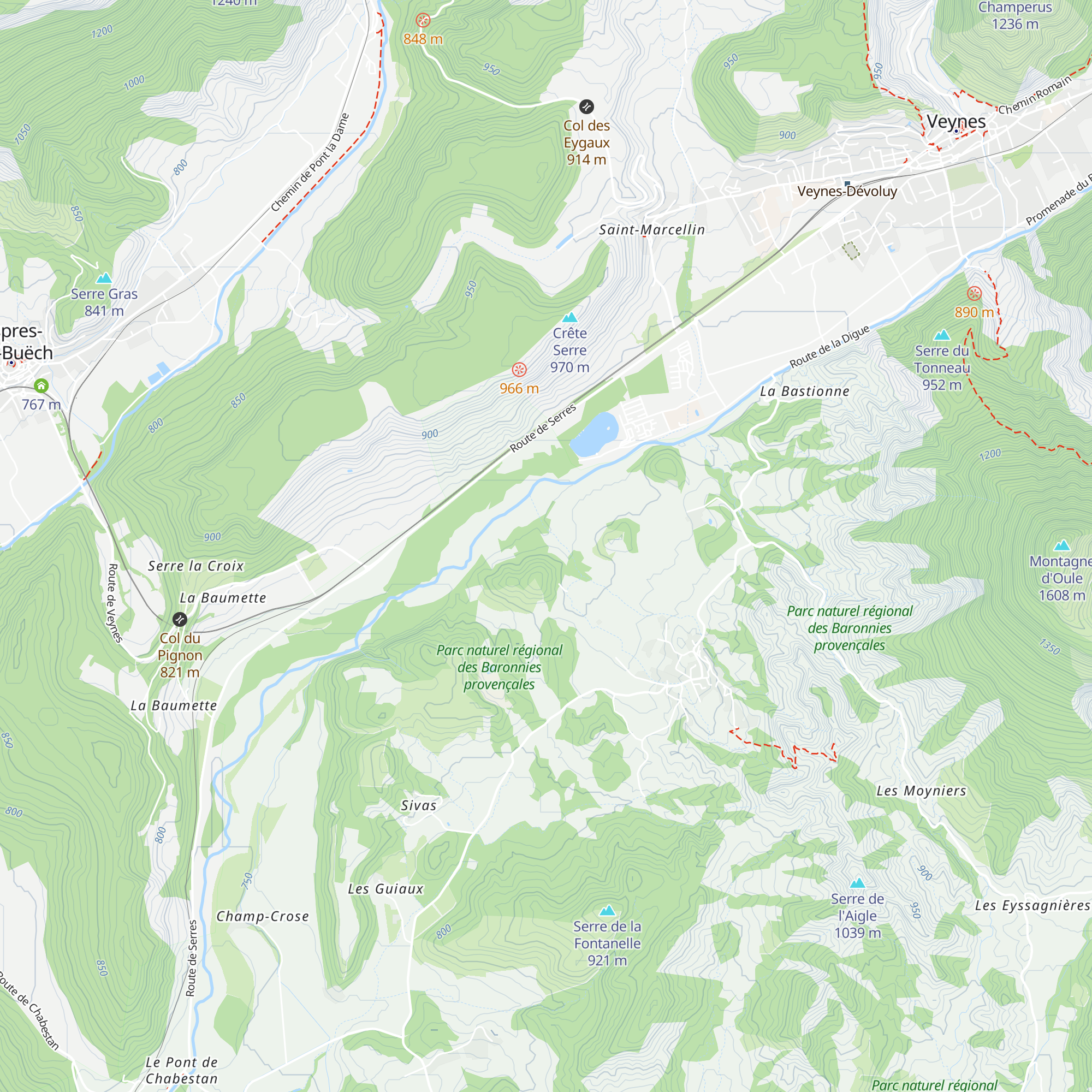 Cabane des Addoux map
