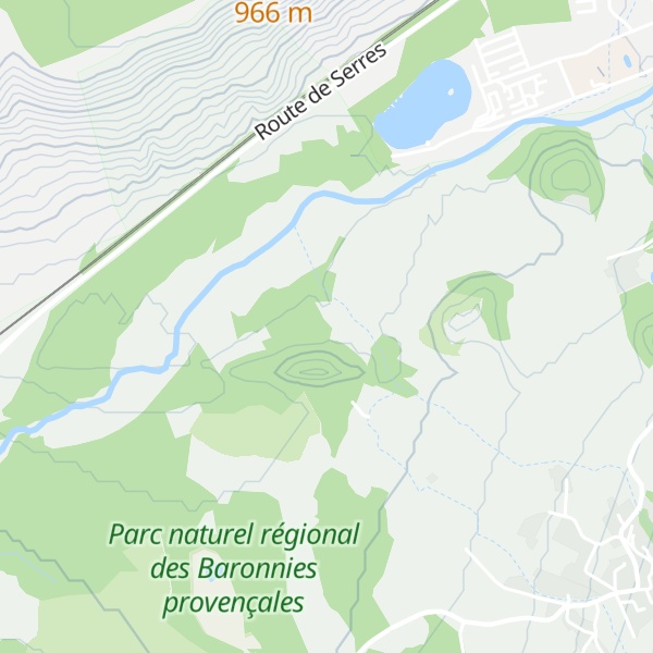 Map of Cabane des Addoux