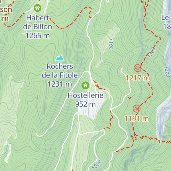Map of Hostellerie