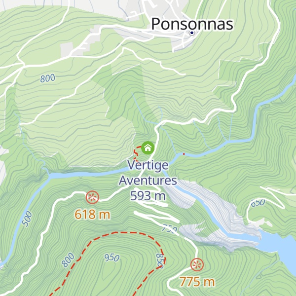 Map of Vertige Aventures