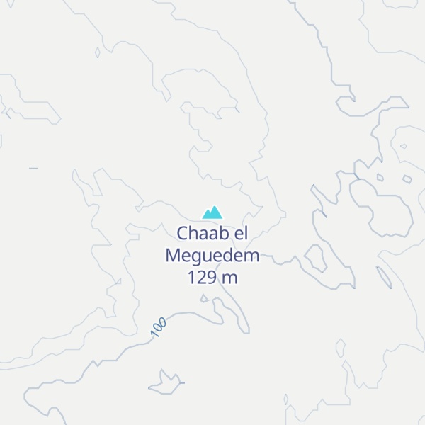 Map of Chaab el Meguedem