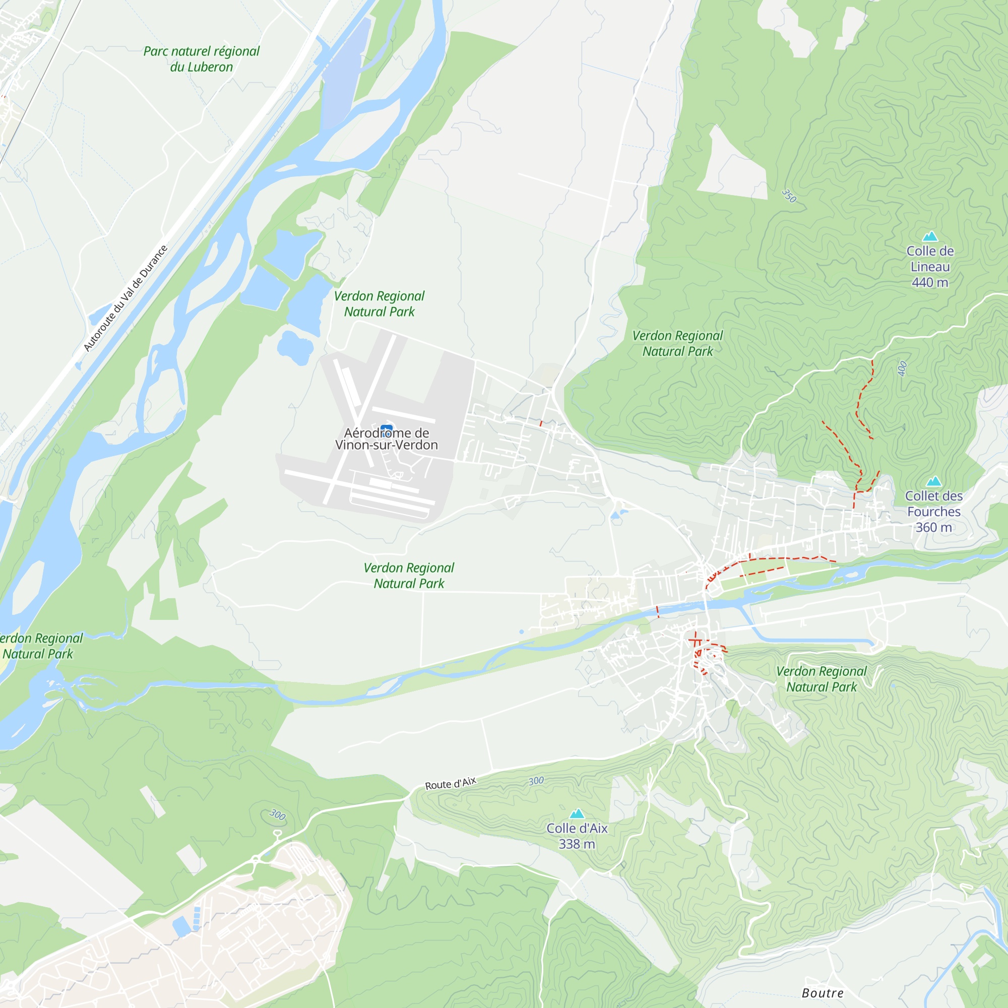 Gîte de La Clape map