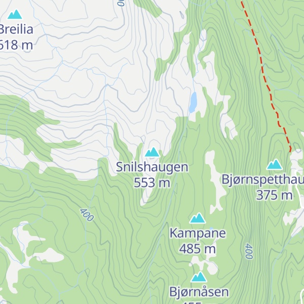 Map of Snilshaugen