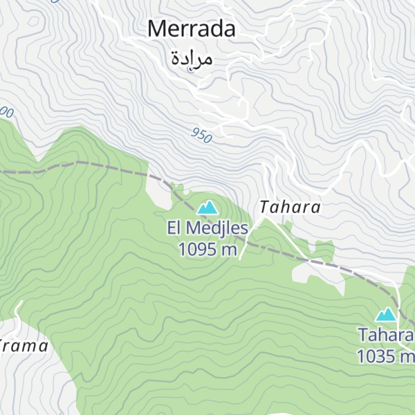 Map of El Medjles