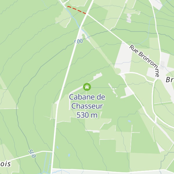 Map of Cabane de Chasseur