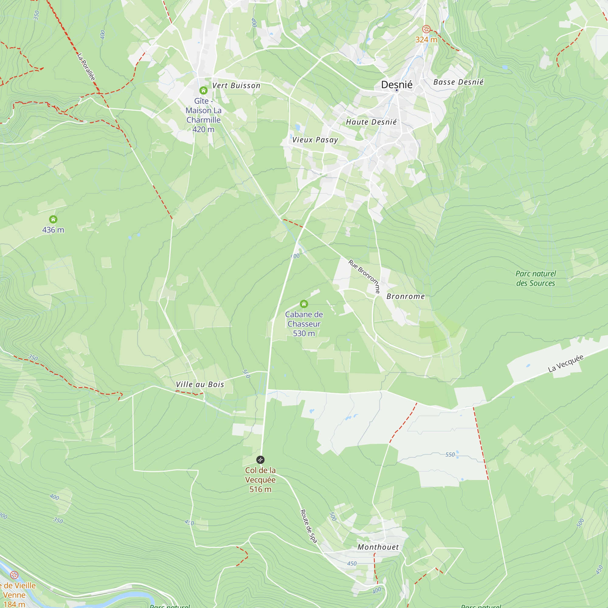 Cabane de Chasseur map