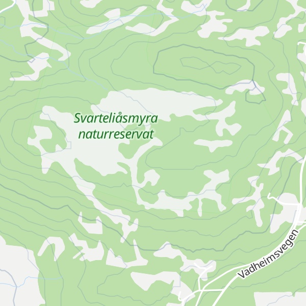 Map of Kvitebleket