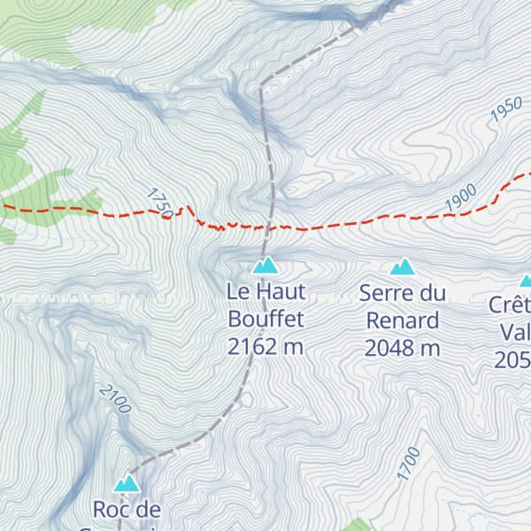 Map of Le Haut Bouffet