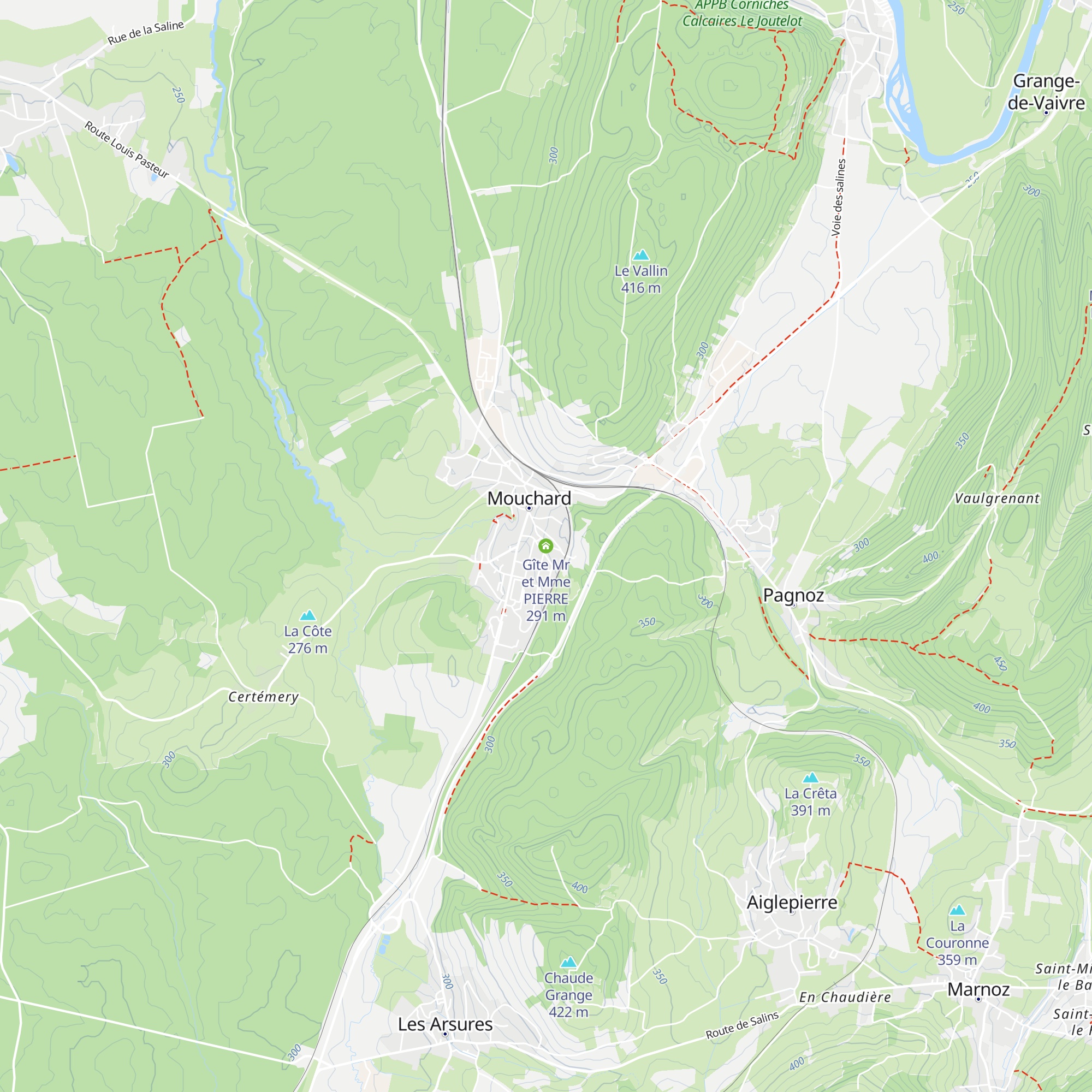 Gîte Mr et Mme PIERRE map