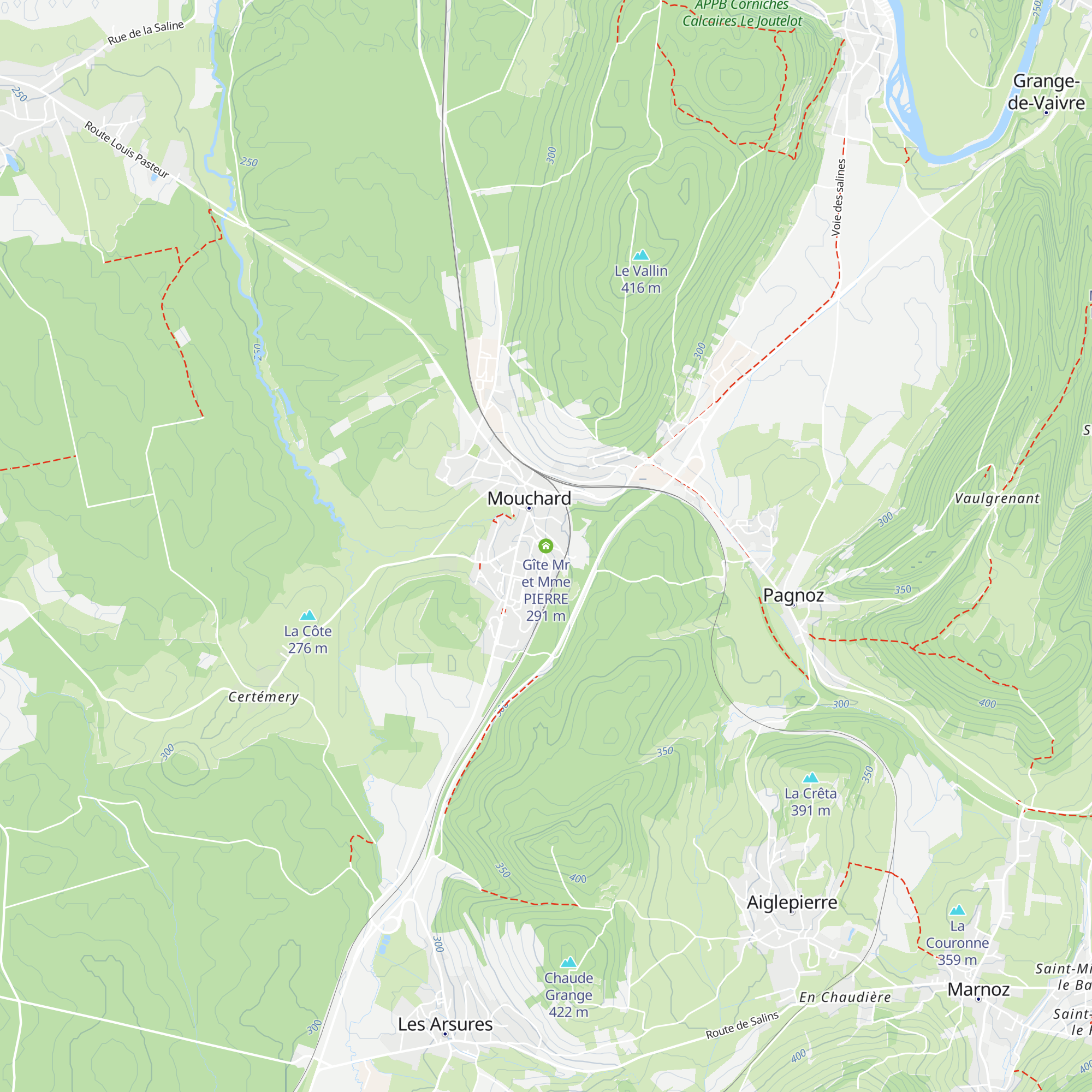 Gîte Mr et Mme PIERRE map
