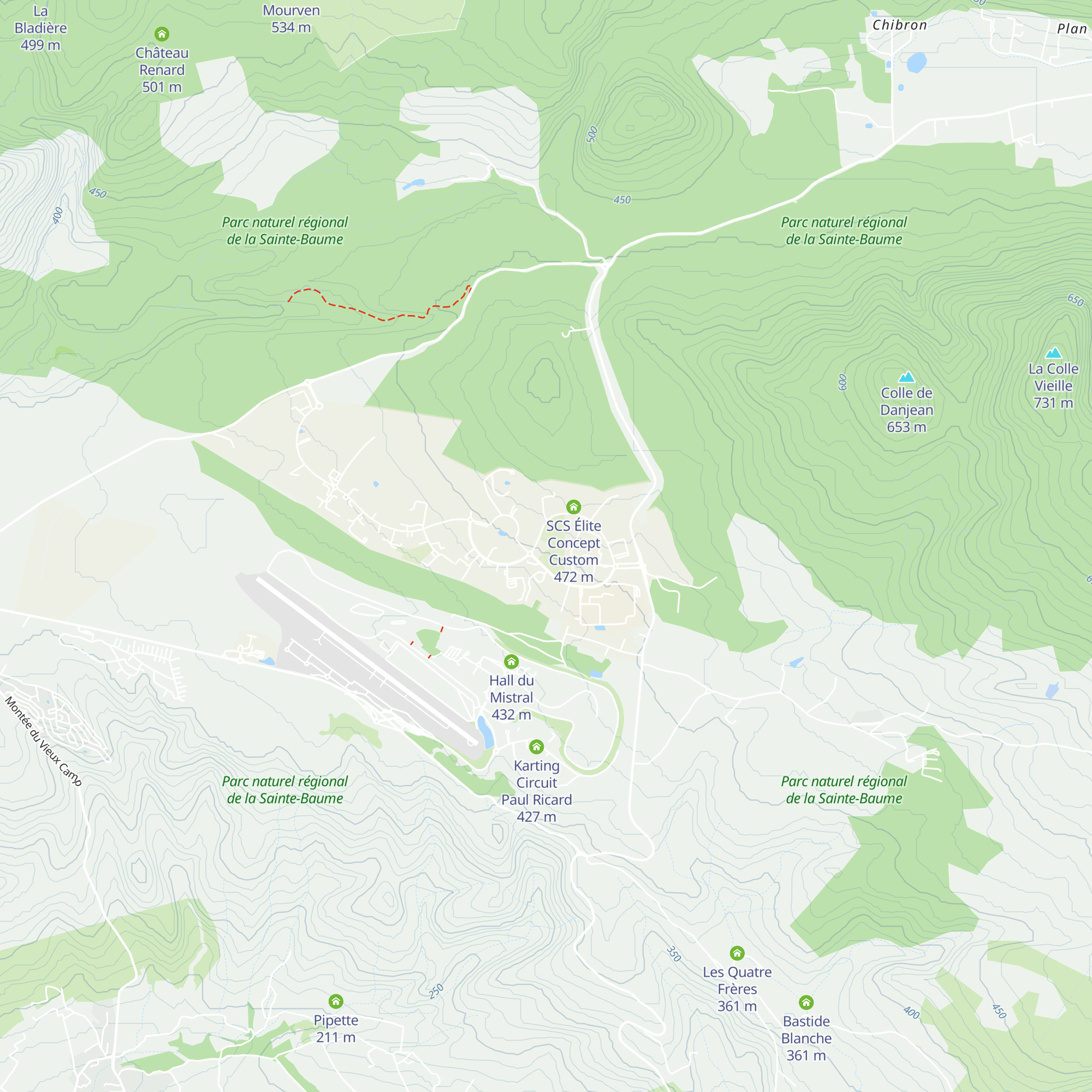 Département du Var map