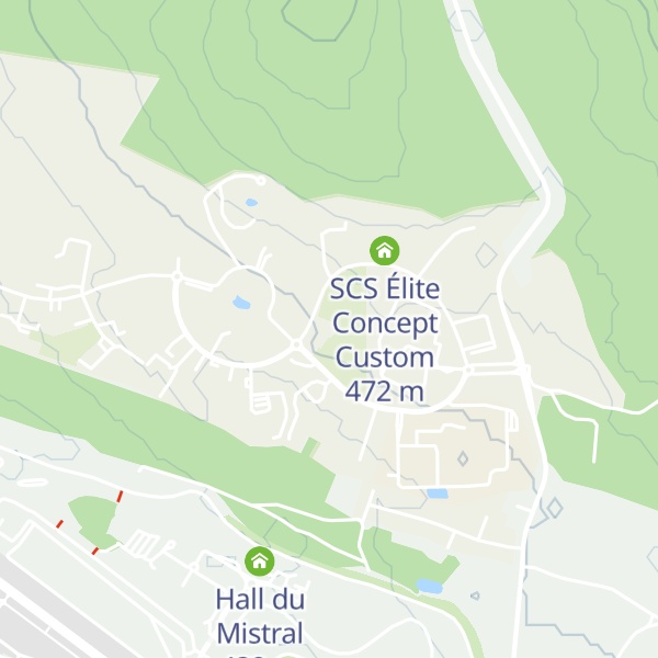 Map of Département du Var