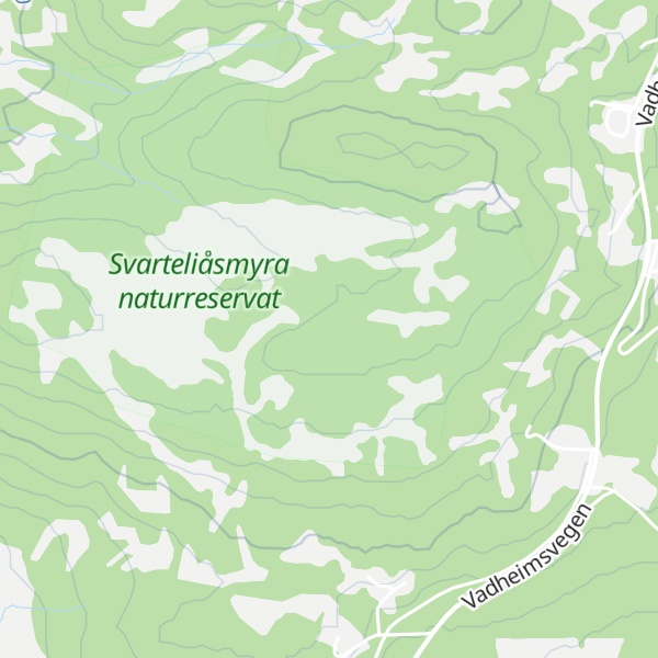 Map of Bakkehaugen