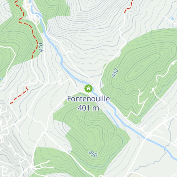 Map of Fontenouille