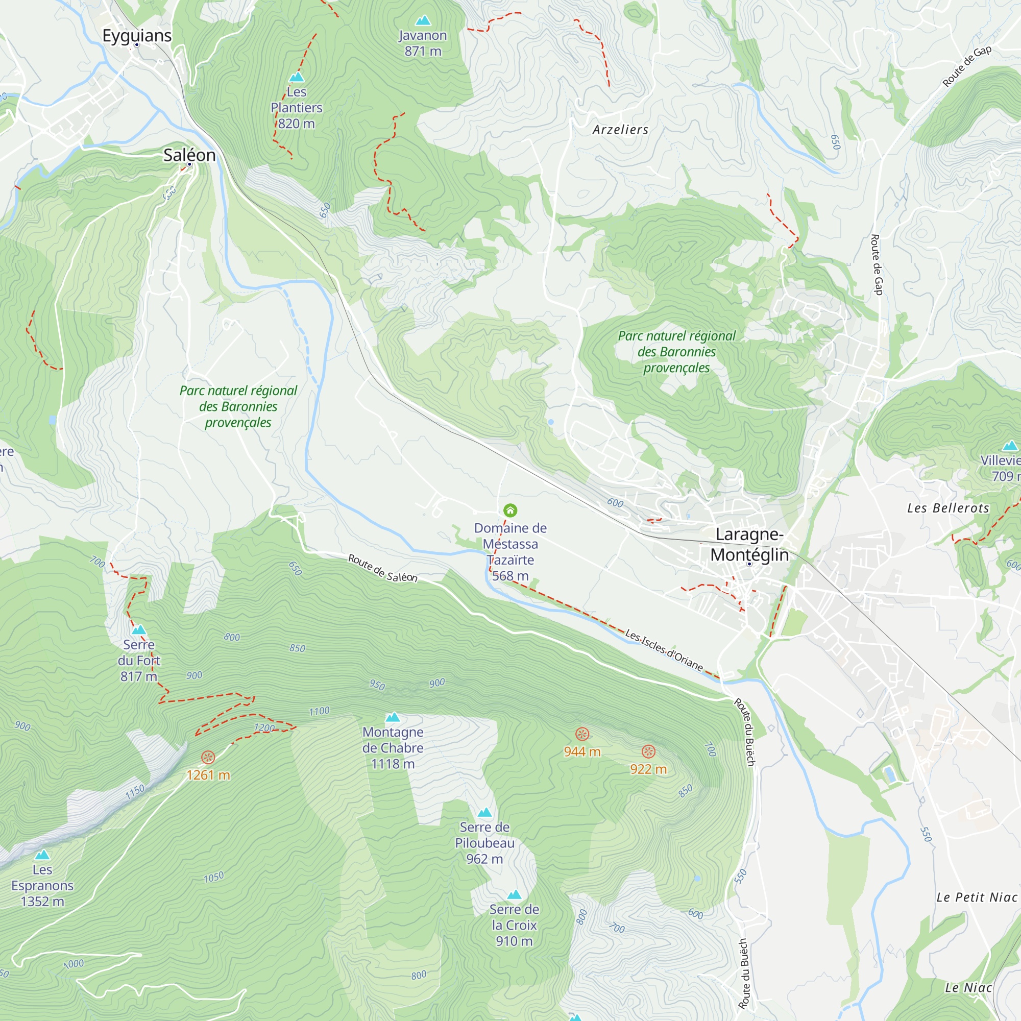 Domaine de Mestassa Tazaïrte map