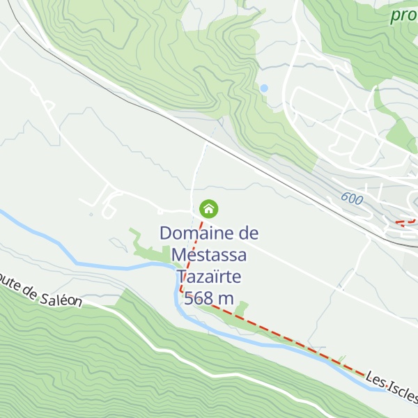 Map of Domaine de Mestassa Tazaïrte