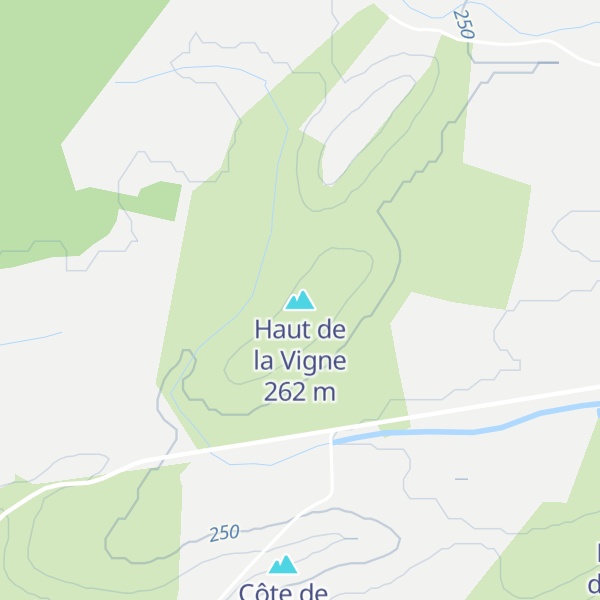 Map of Haut de la Vigne