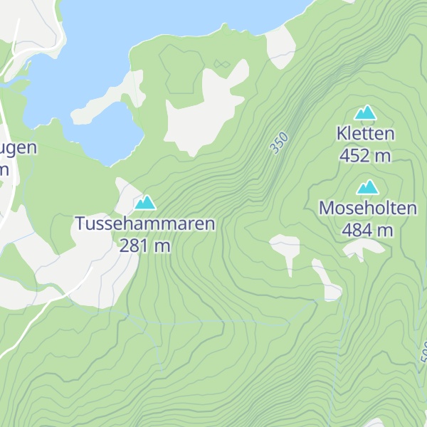 Map of Ørneliknappen