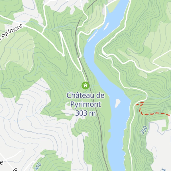 Map of Château de Pyrimont