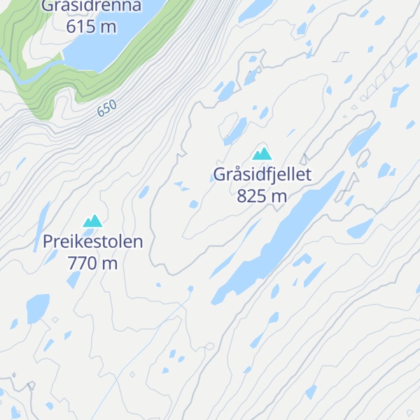 Map of Gråsida