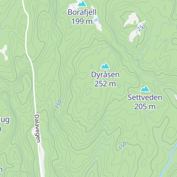 Map of Svekanken