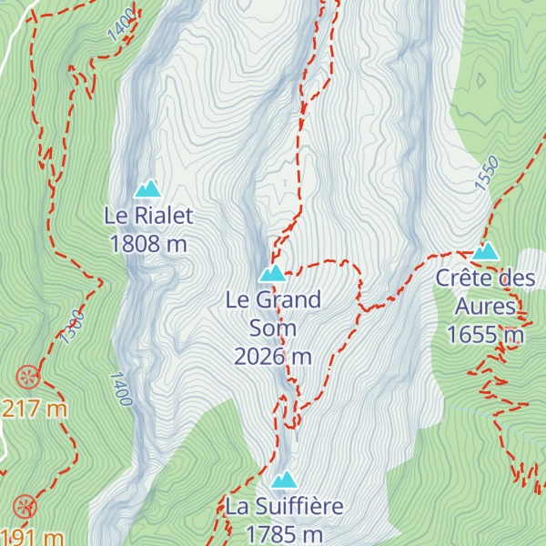 Map of Le Grand Som