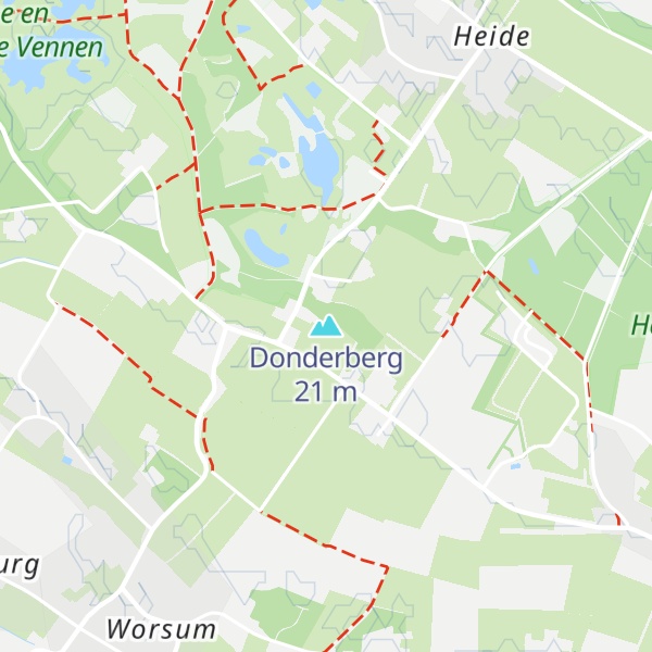 Map of Donderberg