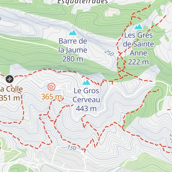 Map of Anc. Caserne du Gros Cerveau
