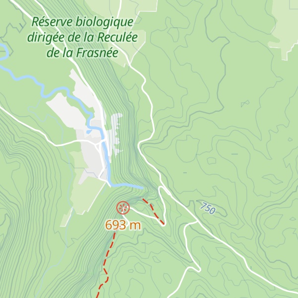 Map of Le Saut Cousin