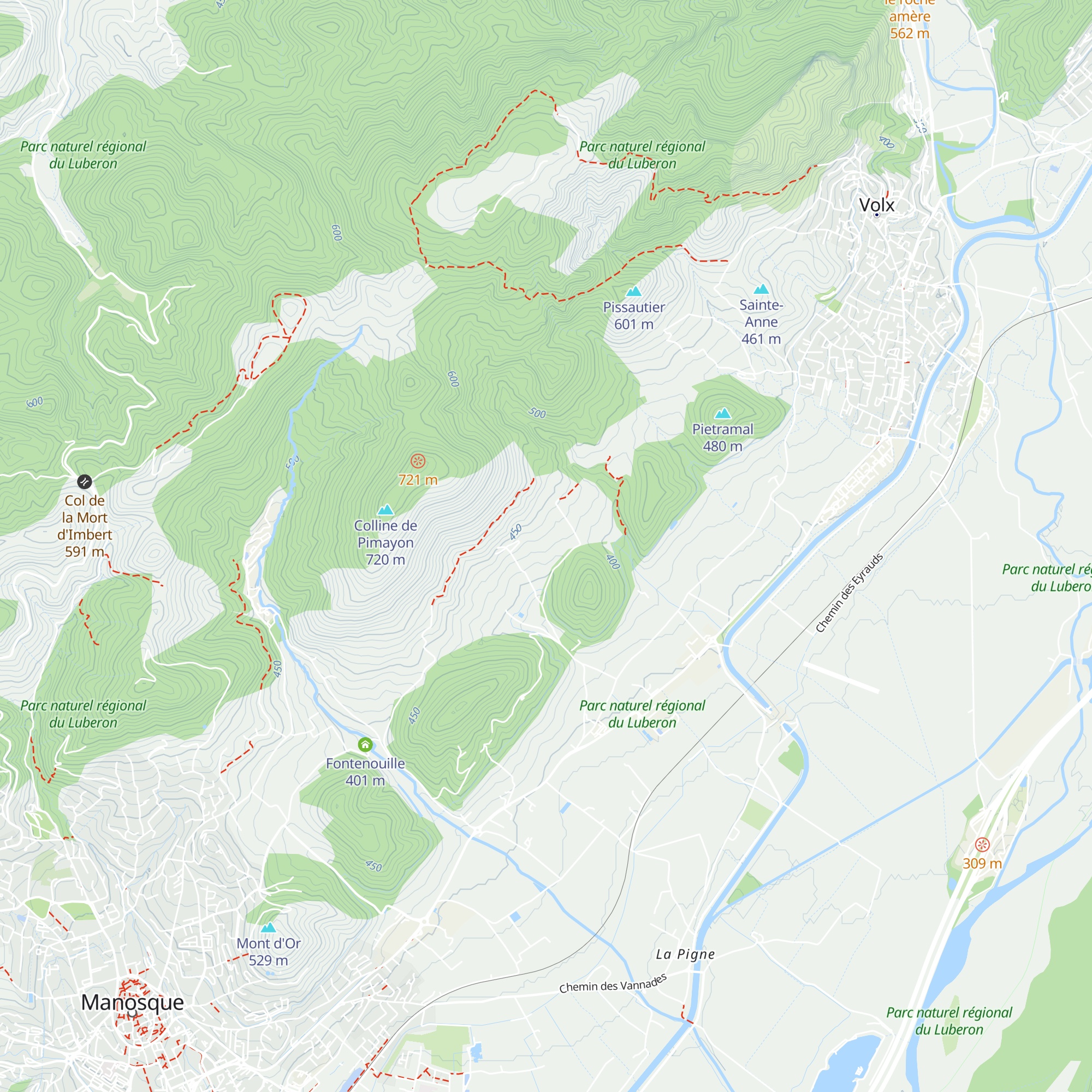 Gîte de France map