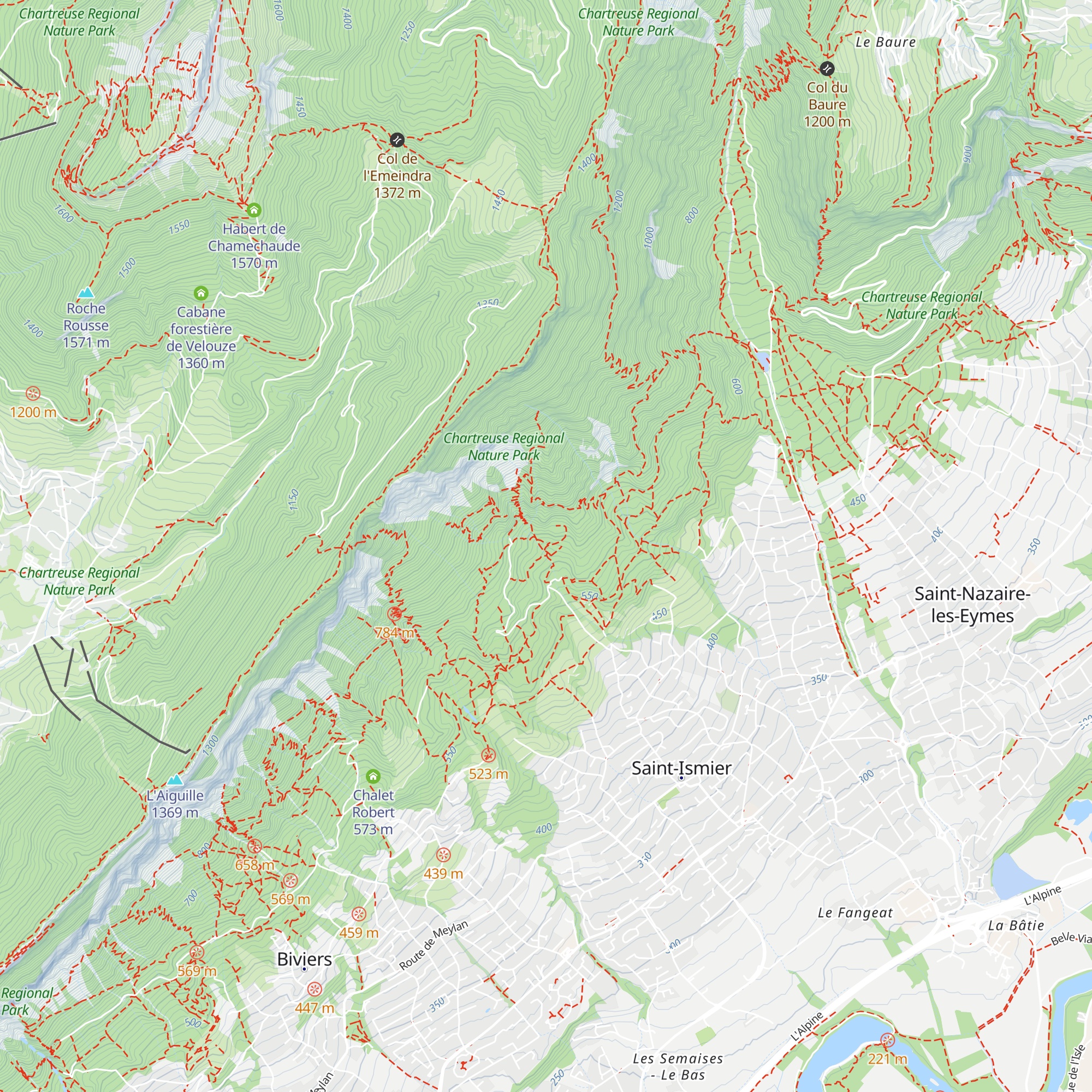Ma petite Folie map