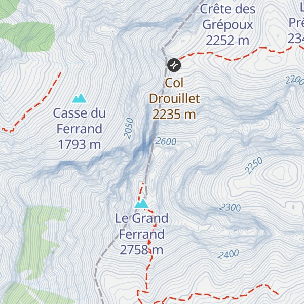 Map of Petit Ferrand