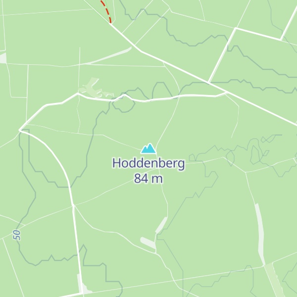 Map of Hoddenberg