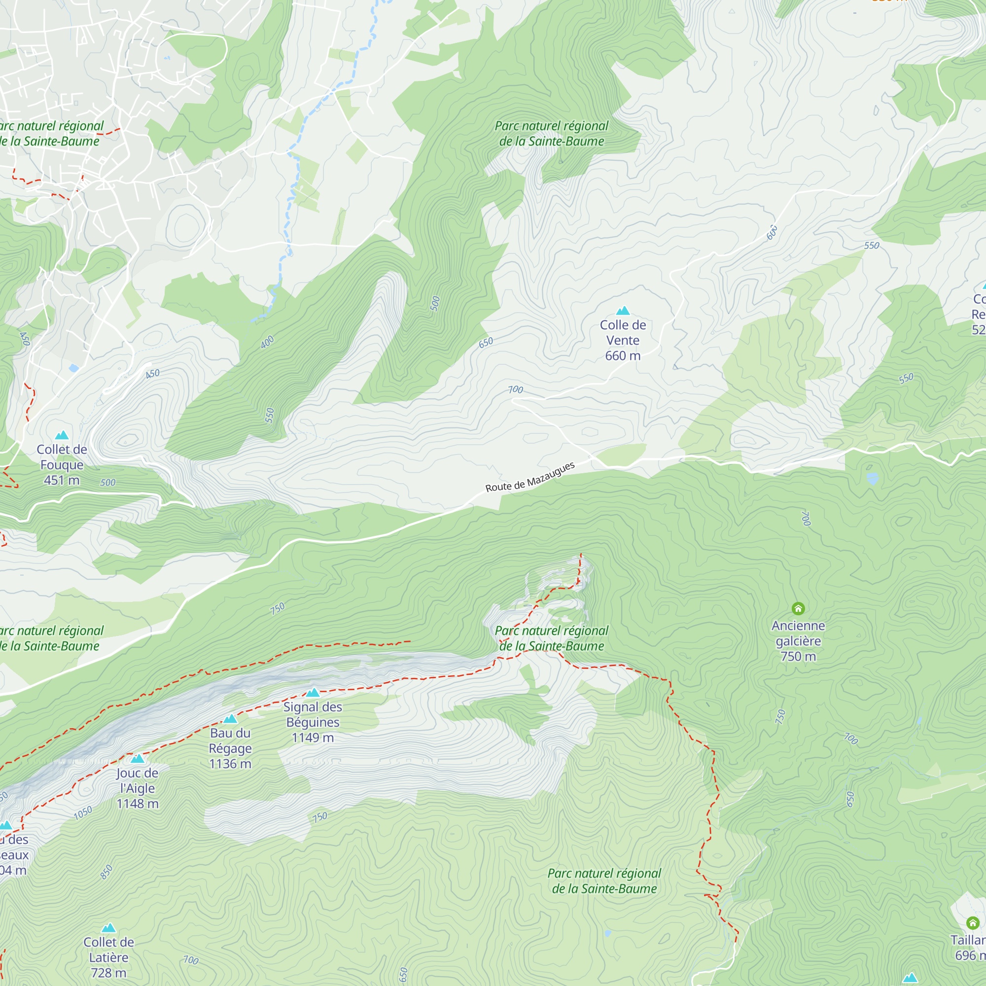 Petit Saint-Cassien map