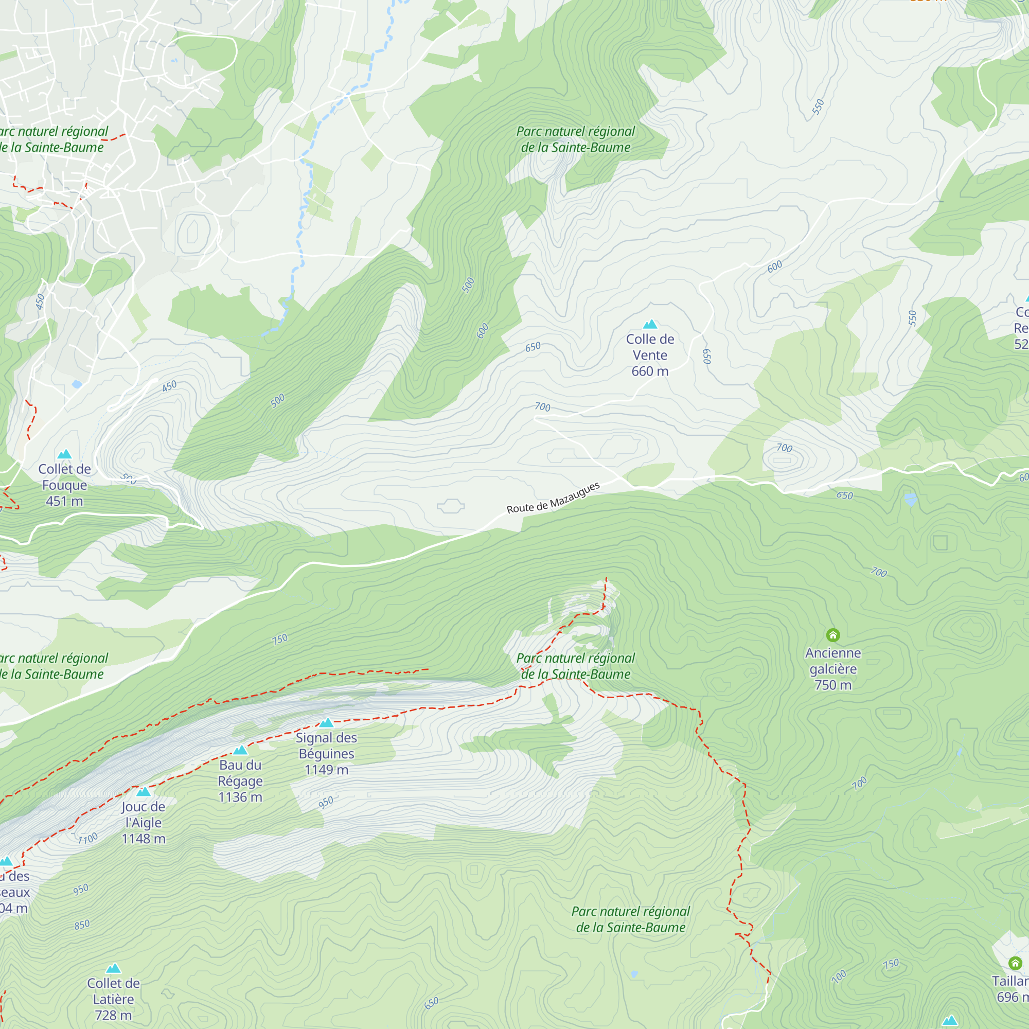 Petit Saint-Cassien map