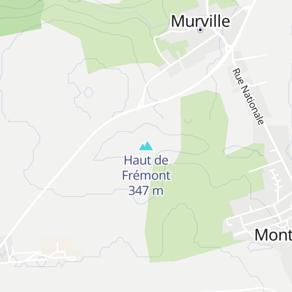 Map of Haut de Frémont