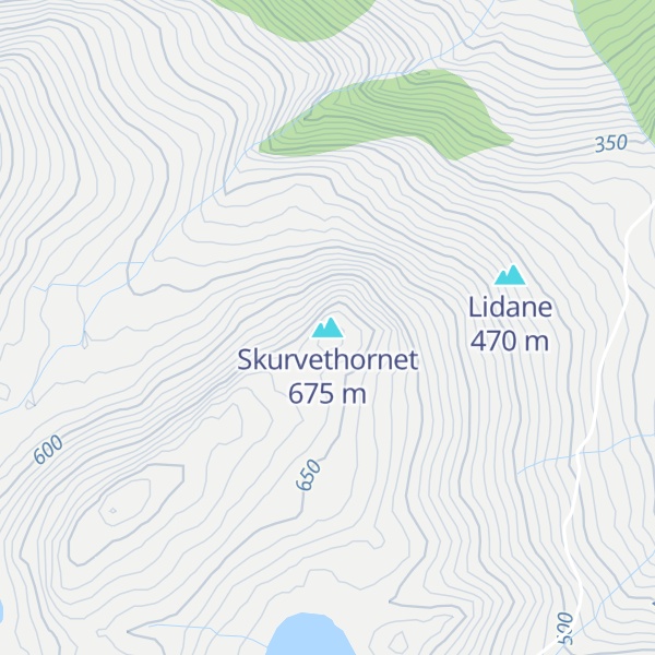 Map of Skurvethornet