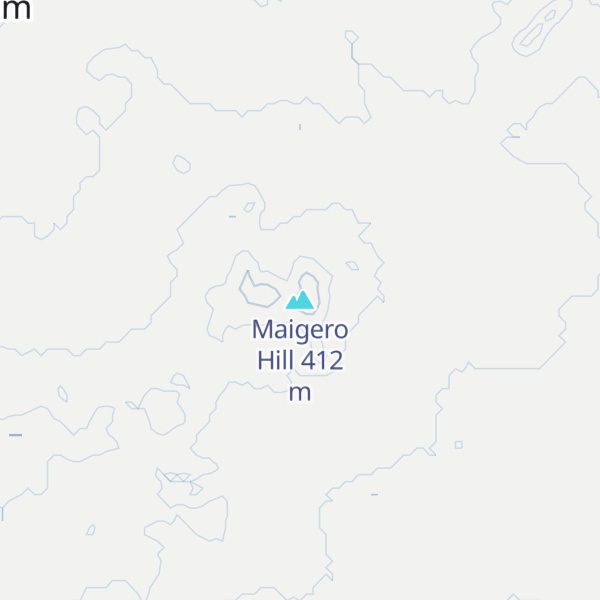 Map of Maigero Hill