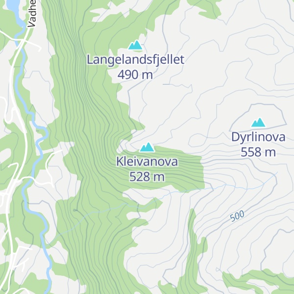 Map of Kleivanova