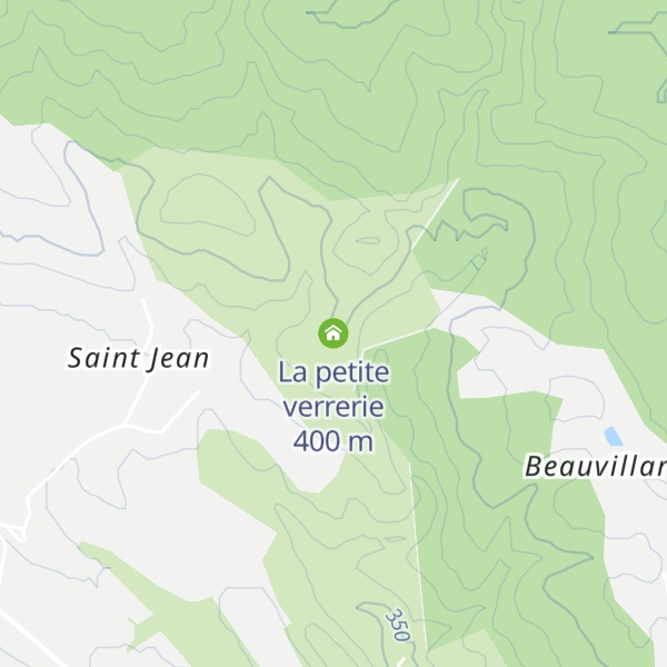 Map of La petite verrerie