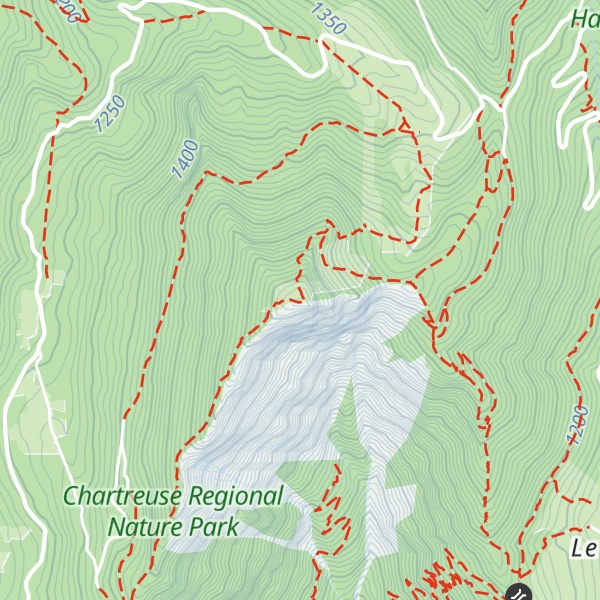 Map of Bec Charvet