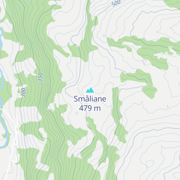 Map of Småliane