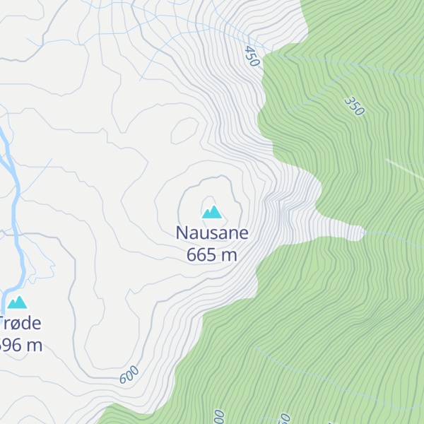 Map of Nausane