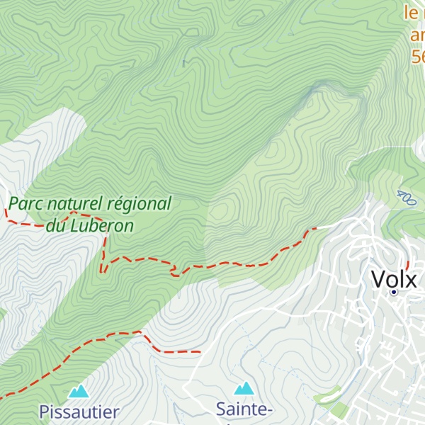 Map of La Garde