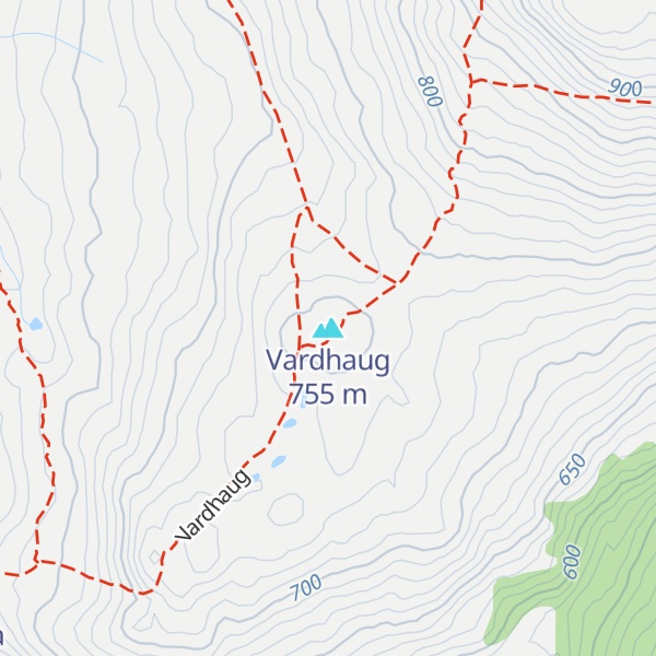 Map of Vardhaug