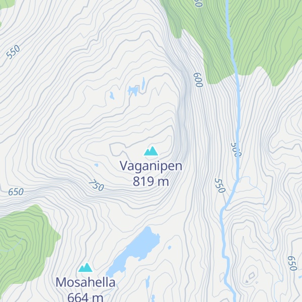 Map of Vaganipen