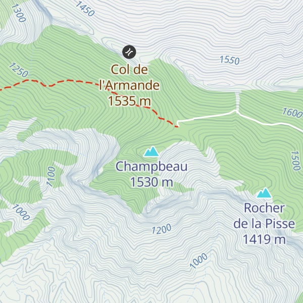Map of Champbeau